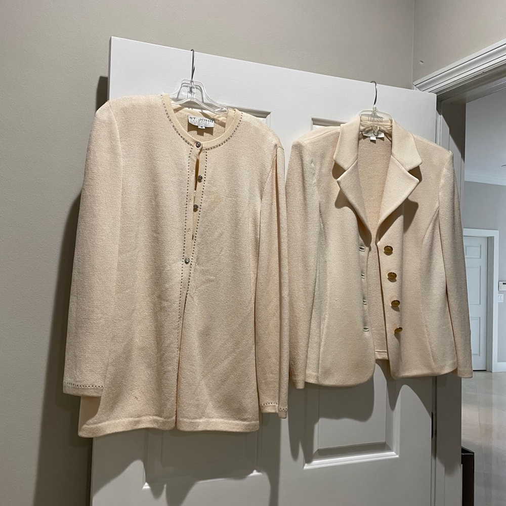 St. John’s women’s suit jacket / cardigan